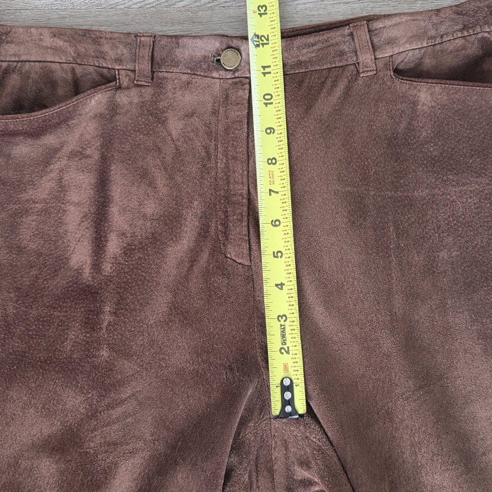 Lauren Ralph Lauren Women's Pants 100% Leather, Size 16, Vtg. - Picture 11 of 12
